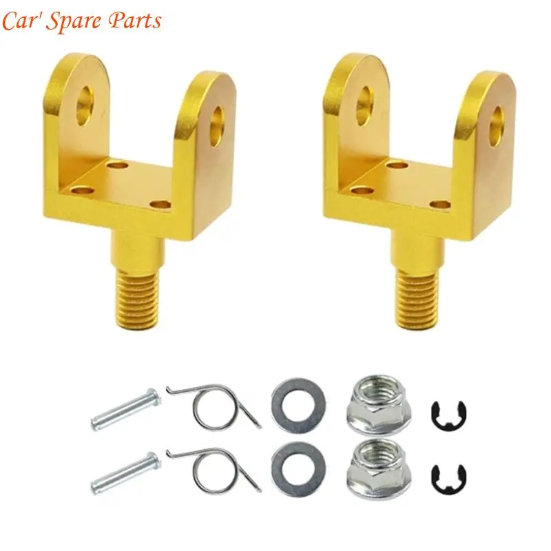 Y4UA Reinforced Motorcycle Footpegs Expanded Design Improved pull And Support Excellent For Exploration