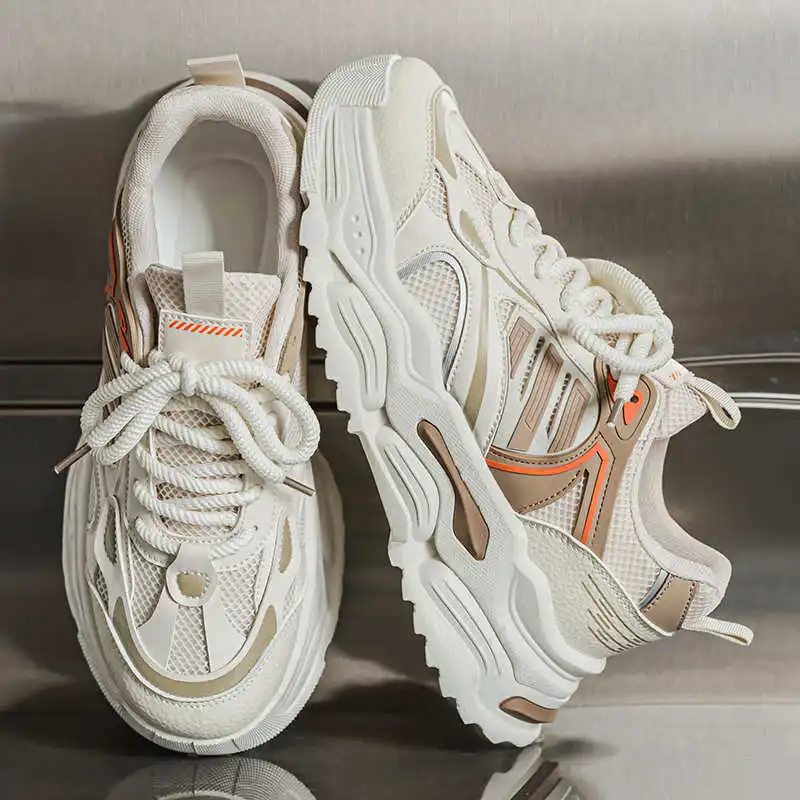 

Plateforme Lace Up Men Sneakers Black Walking Training Sports Shoes Men Gym Sneskers Shows Releases Tenisky Sneachers