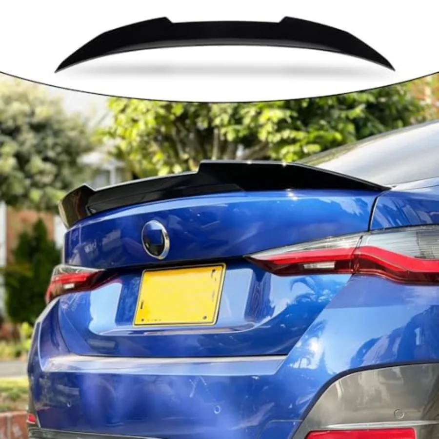

Gloss Black G26 Trunk Spoiler for 2021-2024 BMW 4 Series G26 I4 4-Door Gran Coupe Rear Wing Lip for Enhanced Aerodynamics and S