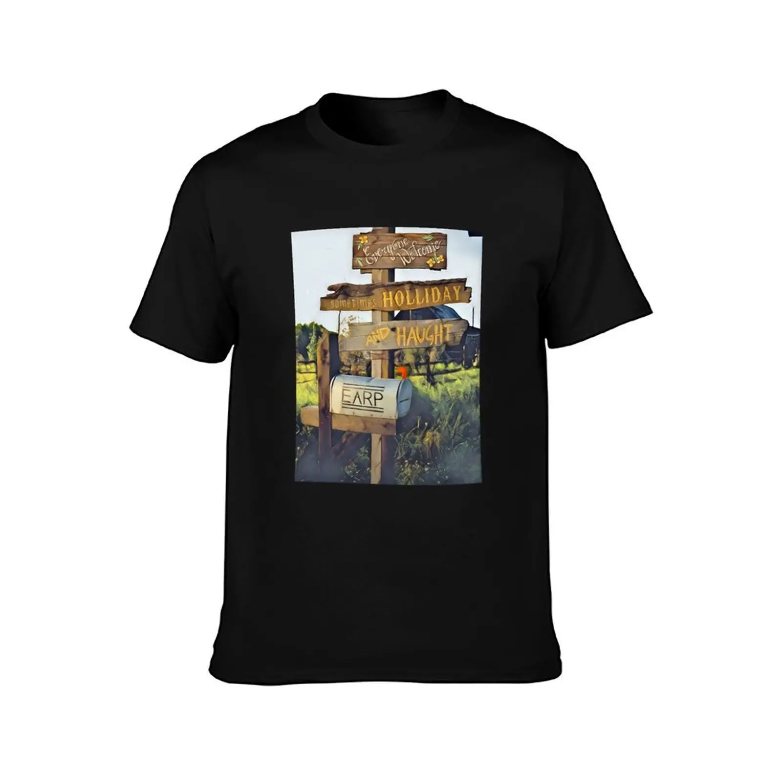 Everyone Welcome Wynonna Earp T-Shirt cotton tshirt 100% T-Shirt
