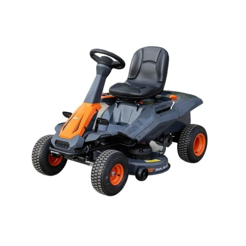 FOB Price Deposit Mini Riding Lawn Mower Ride On Grass Cutting Shredder For Farm Large Turf Maintenance Equipment
