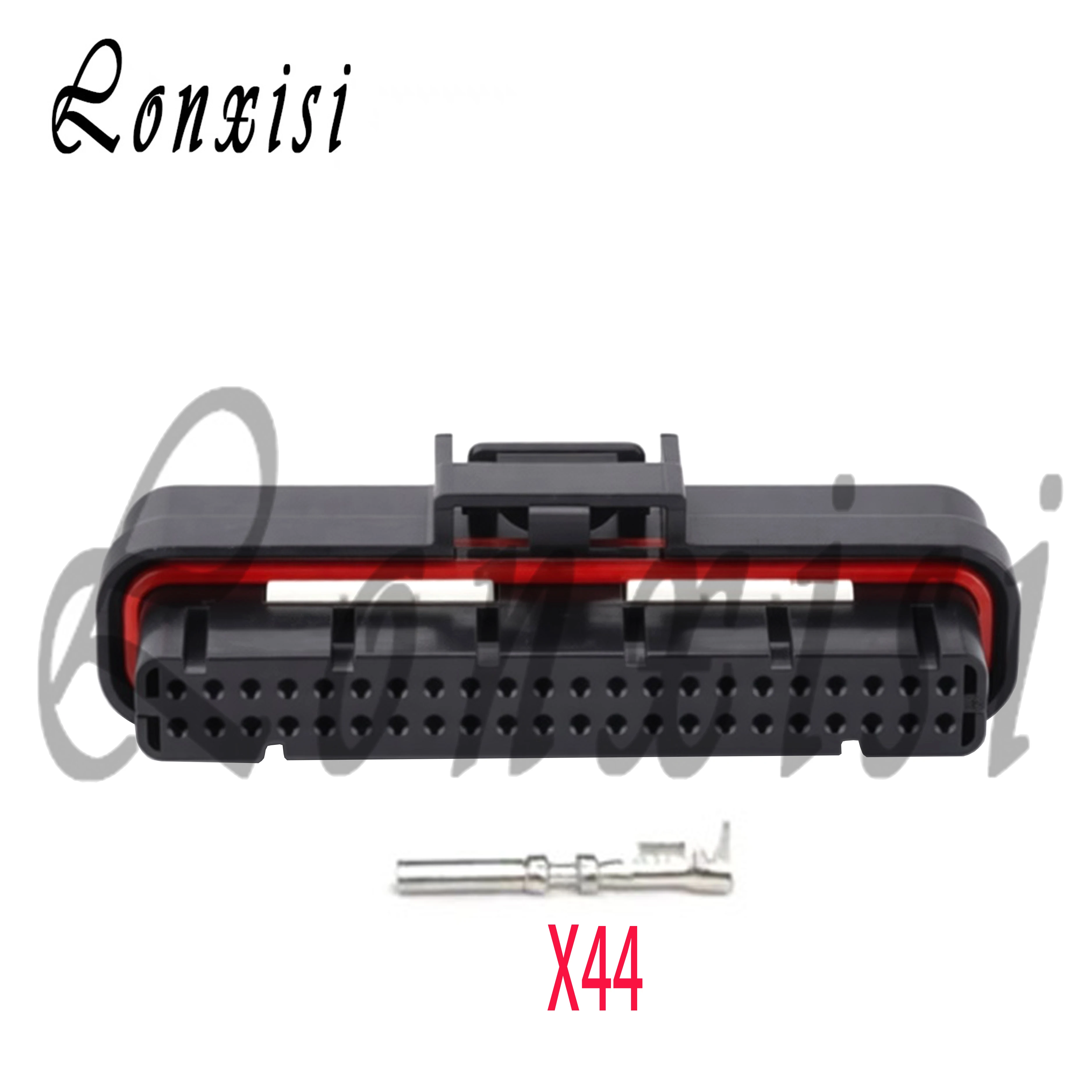 44 Pin 1376886-1 Automotive Waterproof Connectors Computer Board Wire Harness Plug 25206 For Yamaha XCMG