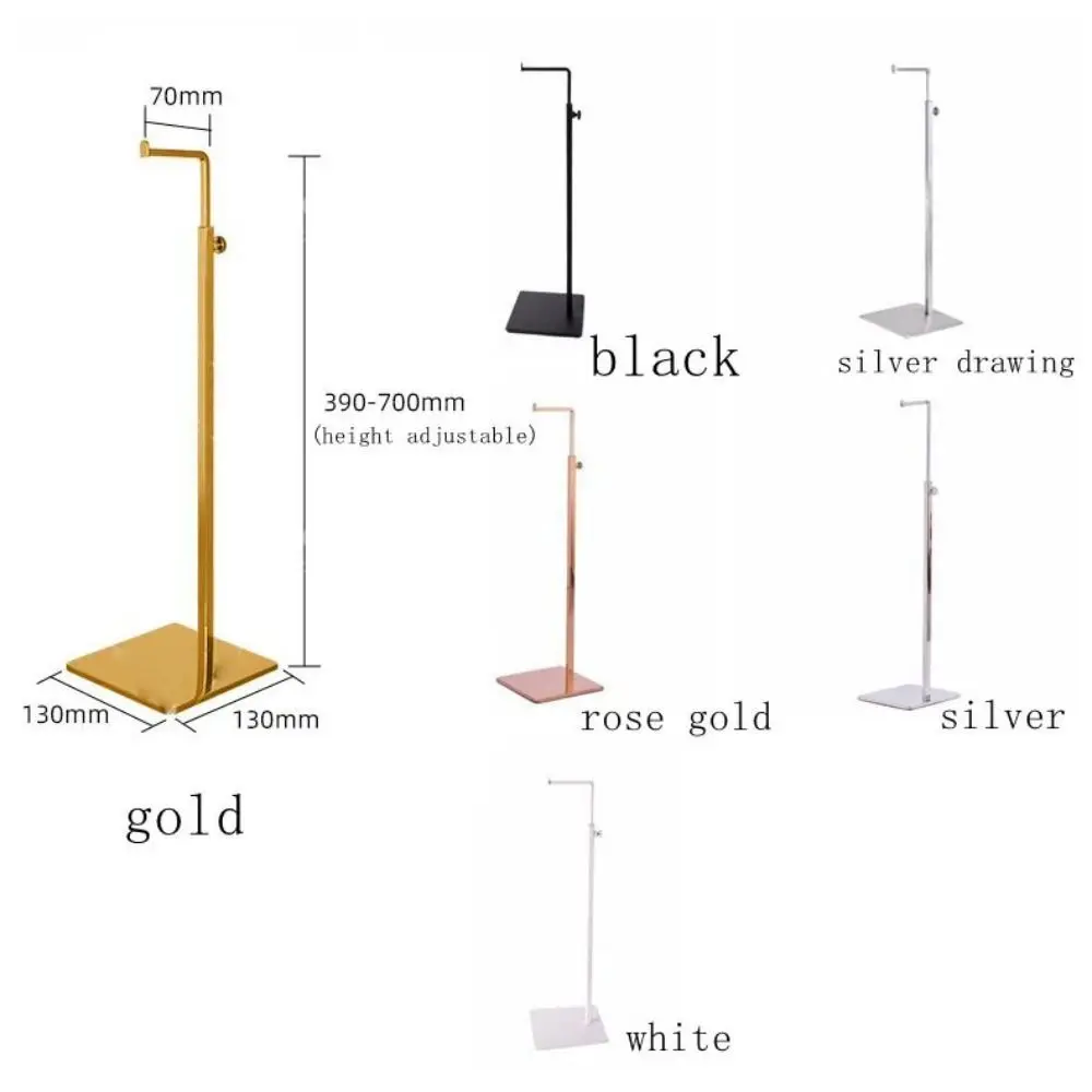 منظم حقيبة يد من الفولاذ المقاوم للصدأ، حامل عرض مريح قابل للتعديل، حامل محفظة رائع ومتين للتخزين #6