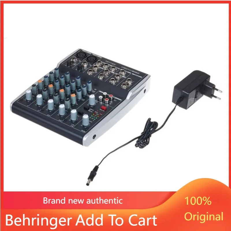 

2026 Behringer Xenyx 802S Analog Mixer 8-Channel with USB Streaming Interface Pa Sound System Music Equipment