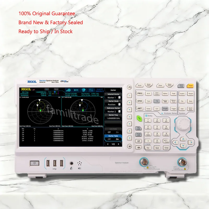 1PC NEW RIGOL RSA3030N Real-Time Spectrum Analyzer In Stock 9kHz-3GHz VNA Tracking RSA3000 Series Original Box