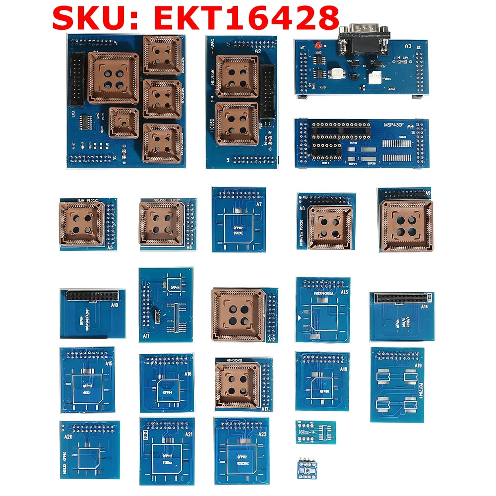 

2025 Newest 24pcs Full Adapters Works For Orange 5 Programming Device Full Set Works Orange5 Professional Programming
