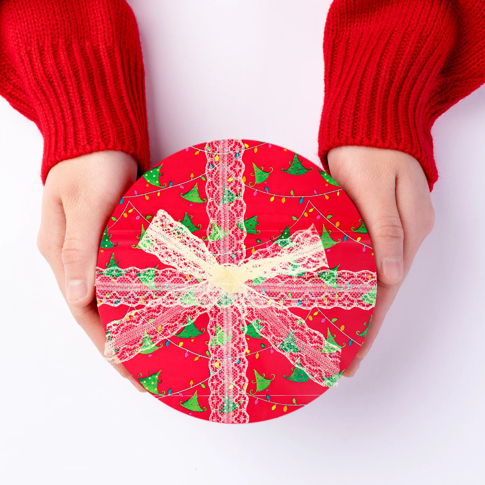 

1 Roll Lace Ribbon Elegant Hollow Lace Trim Decorative Ribbon for Wedding Cake Present Wrapping DIY Crafts Vintage Pattern