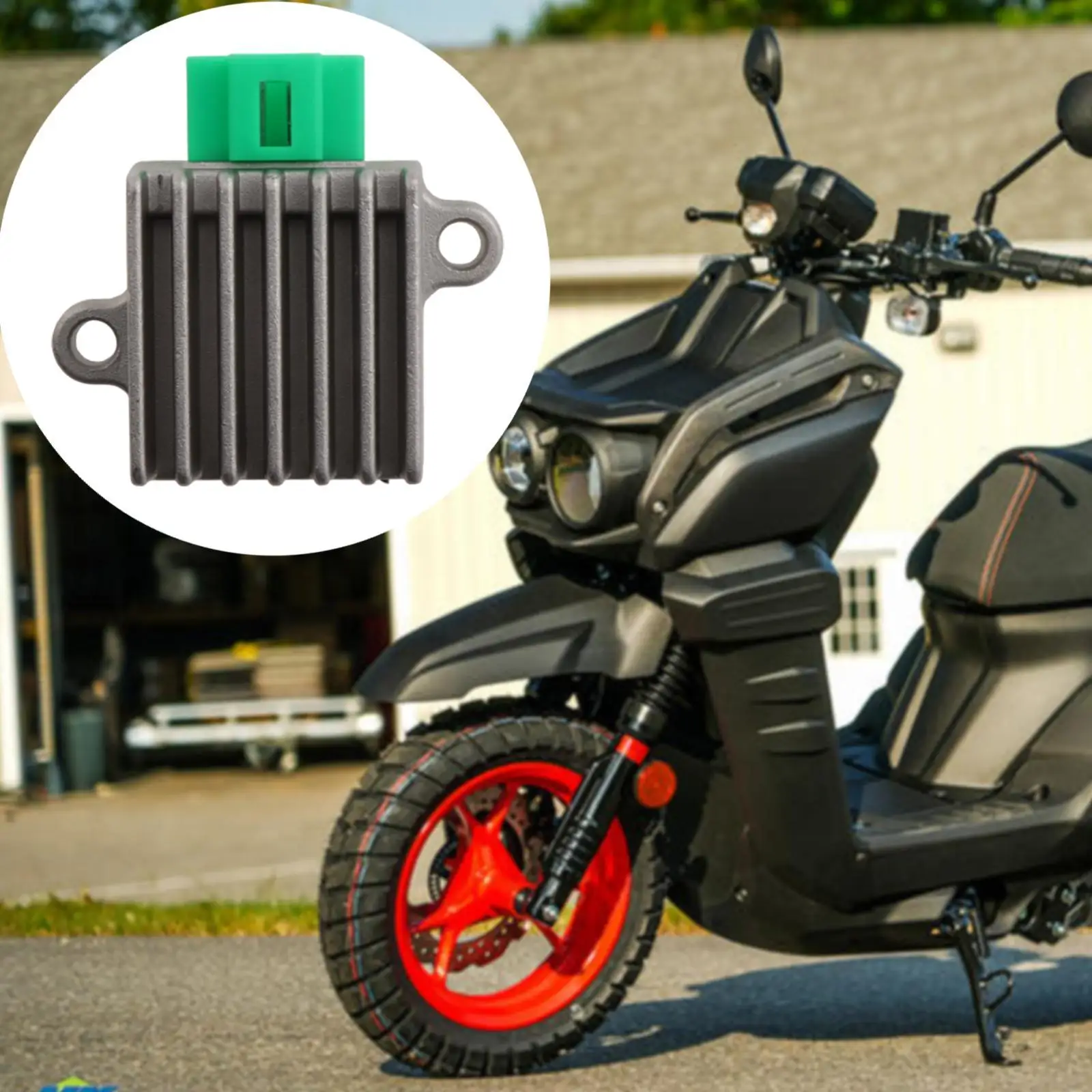 

Voltage Regulator Rectifier 3gfh19600000 Easy Installation Direct Replace Professional Supplies Accessory for Yamaha Jog 50