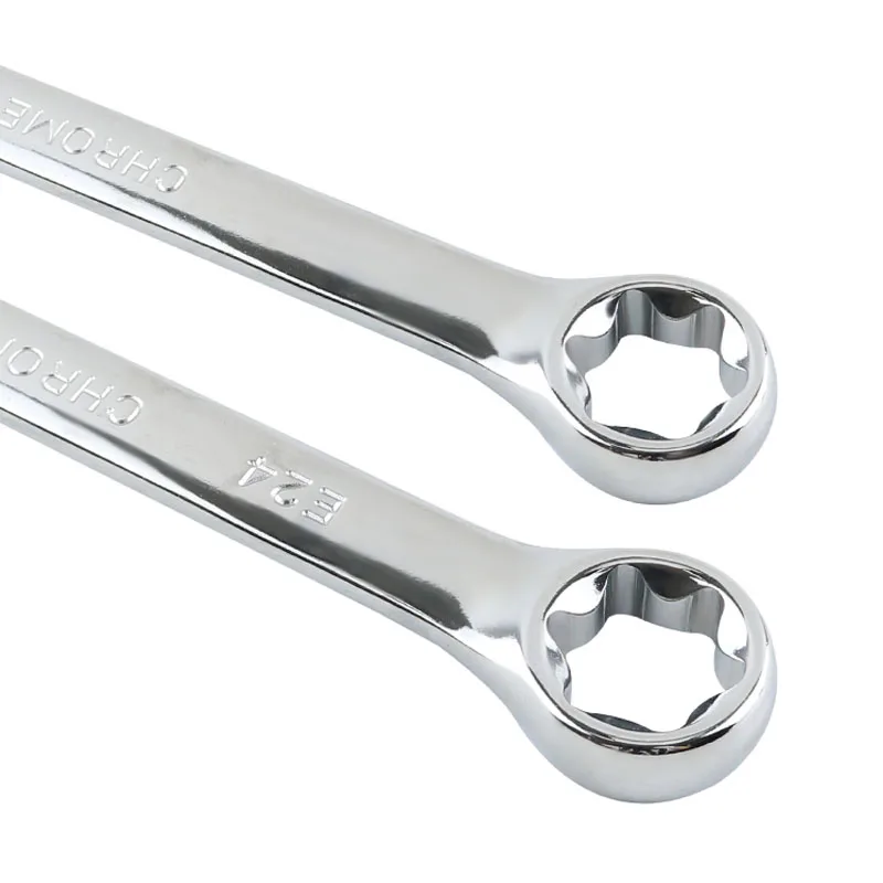 Imagem -06 - Conjunto de Chave de Estrela E-torx Ferramentas de Chave de Anel e6 e8 E10 E12 E14 E18 E20 E24