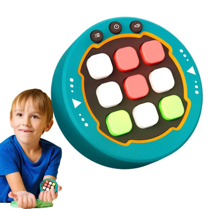 Handheld Puzzle Game Console para Crianças, Portátil, Eletrônico, Quebra-cabeça, Bordo, Família e Aprendizagem Infantil, Brinquedos Educativos