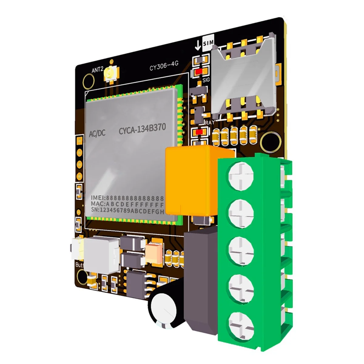 ABIY-4G Mini Wireless Remote Controller GSM SMS Free Calling Gate Opener for Smart Home