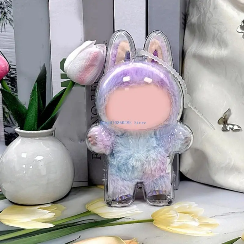 

K9FF Doll Protective Case Display Bag for Plush Figure Doll Displaying Model Figure Protector Scratchproof Holder Case