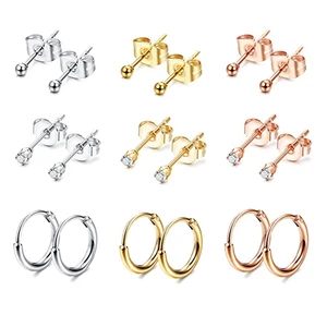 10ベストセールス2mmイヤリング-9