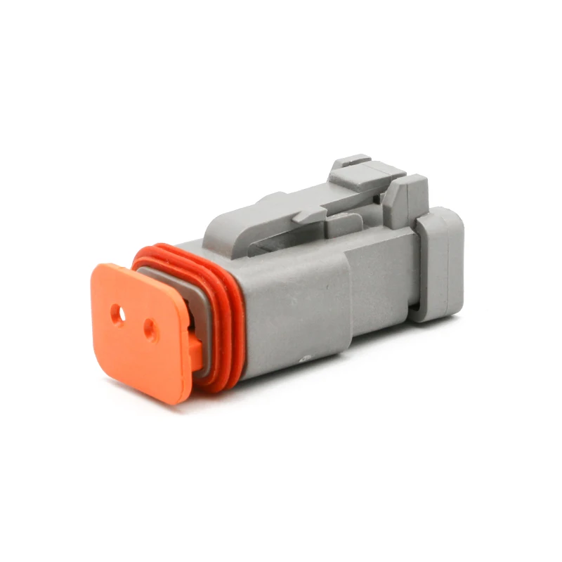 DT06-2S-E003 DEUTSCH Auto-Stecker, wasserdicht, männlich, weiblich, flache Heckabdeckung, weiblicher Kopf mit Anschluss 1062-16-0122