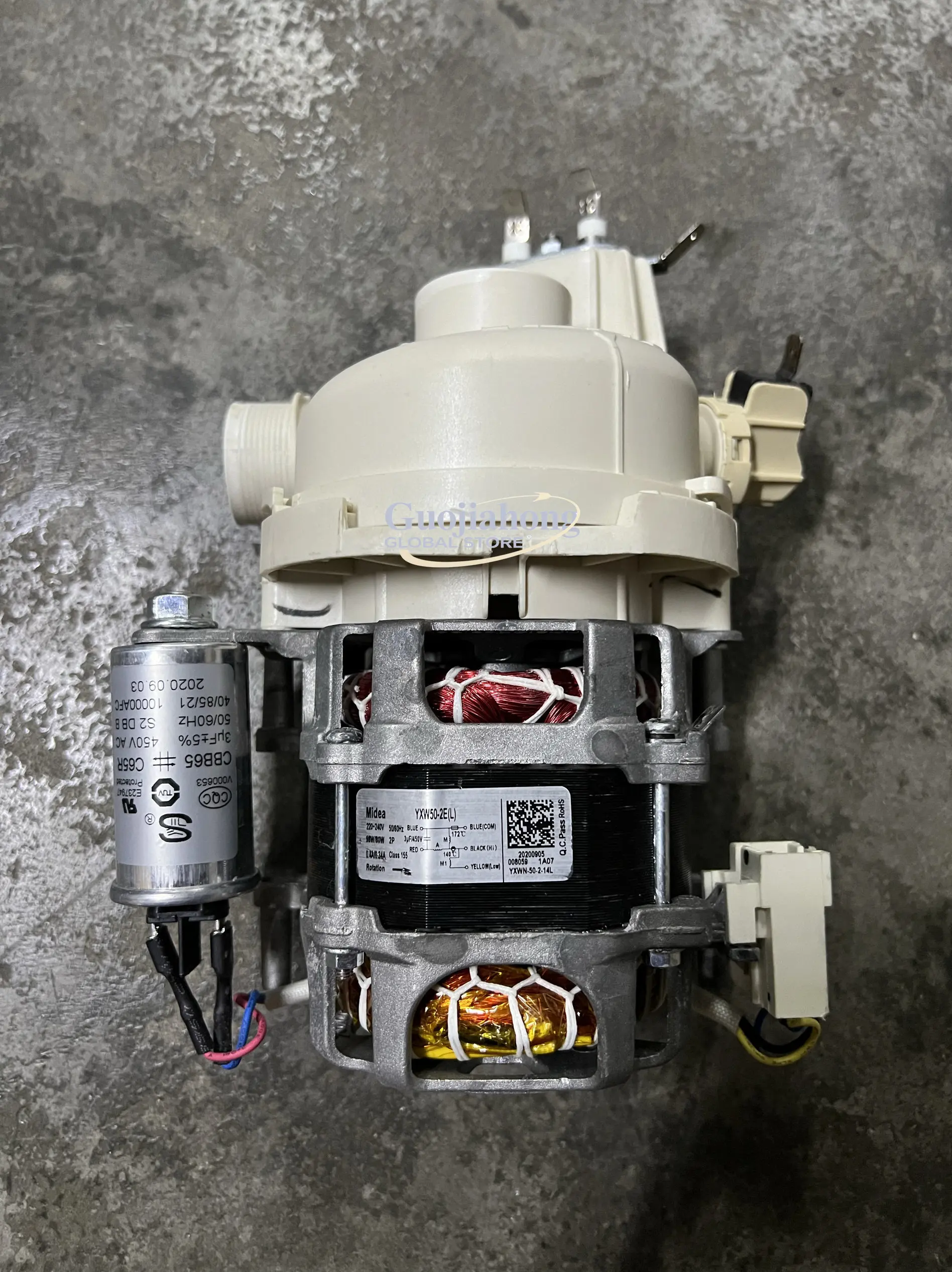 

Популярный аксессуар AEG: мотор водяного насоса для посудомоечной машины YXW50-2E