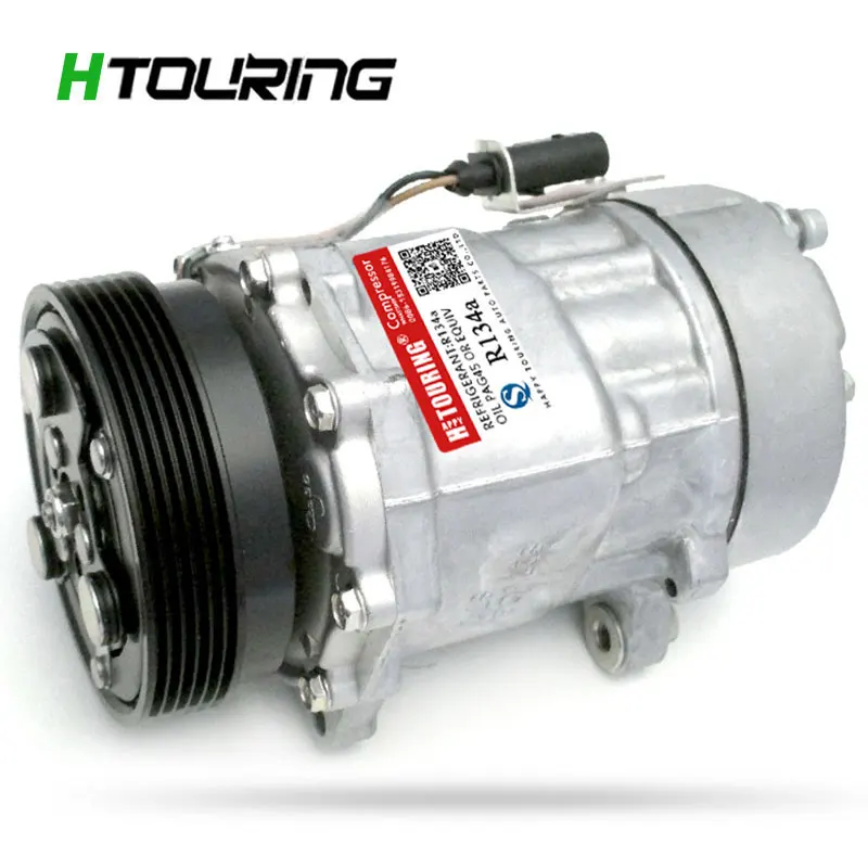 

SD7V16 Car Air Conditioner Ac Compressor for AUDI A3 8L/VW Golf/Bora/Caddy/Golf/New Beetle/Sharan/Seat Oem 1J0820803A 1J0820805