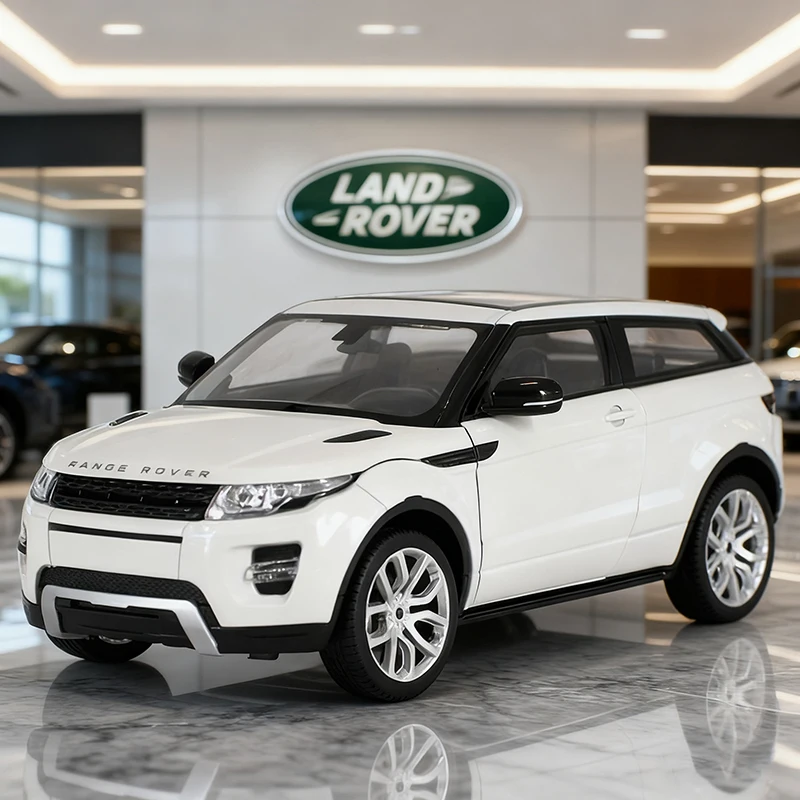 

WELLY 1:24 Land Rover Range Rover Evoque SUV, легкосплавный автомобиль, литье под давлением и игрушечный транспорт, модель автомобиля, миниатюрная масштабная модель автомобиля для детей