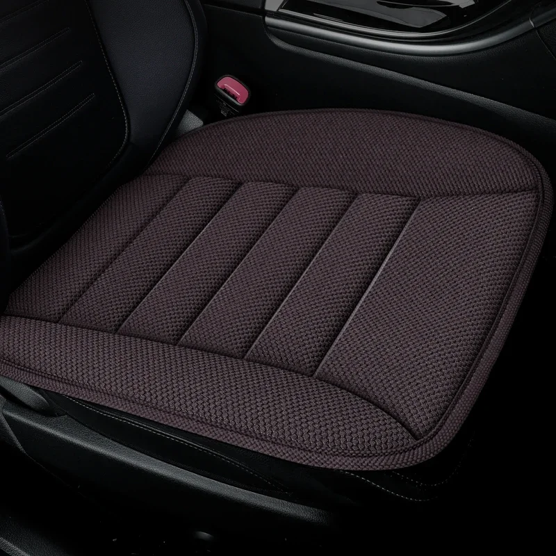 Comfortable Hemp Car Seat Covers, Breathable Fabric, Comfortable Soft Durable Easy Setup Universal Design  for All Seasons