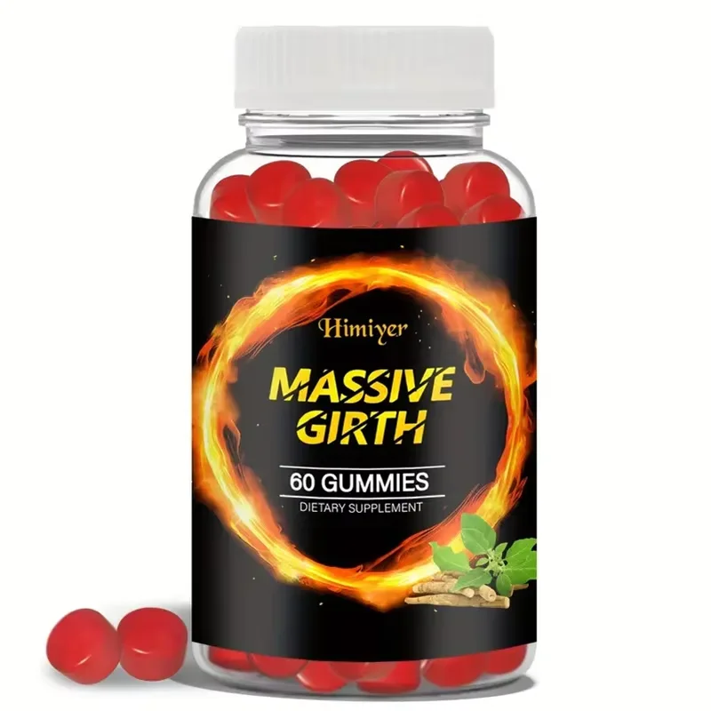 

Extra Large Diameter Gummies, Men's Fuel Station, Super Evolved Supplement, Rich in Ashwagandha, Maca, Vitamin B6 and B12