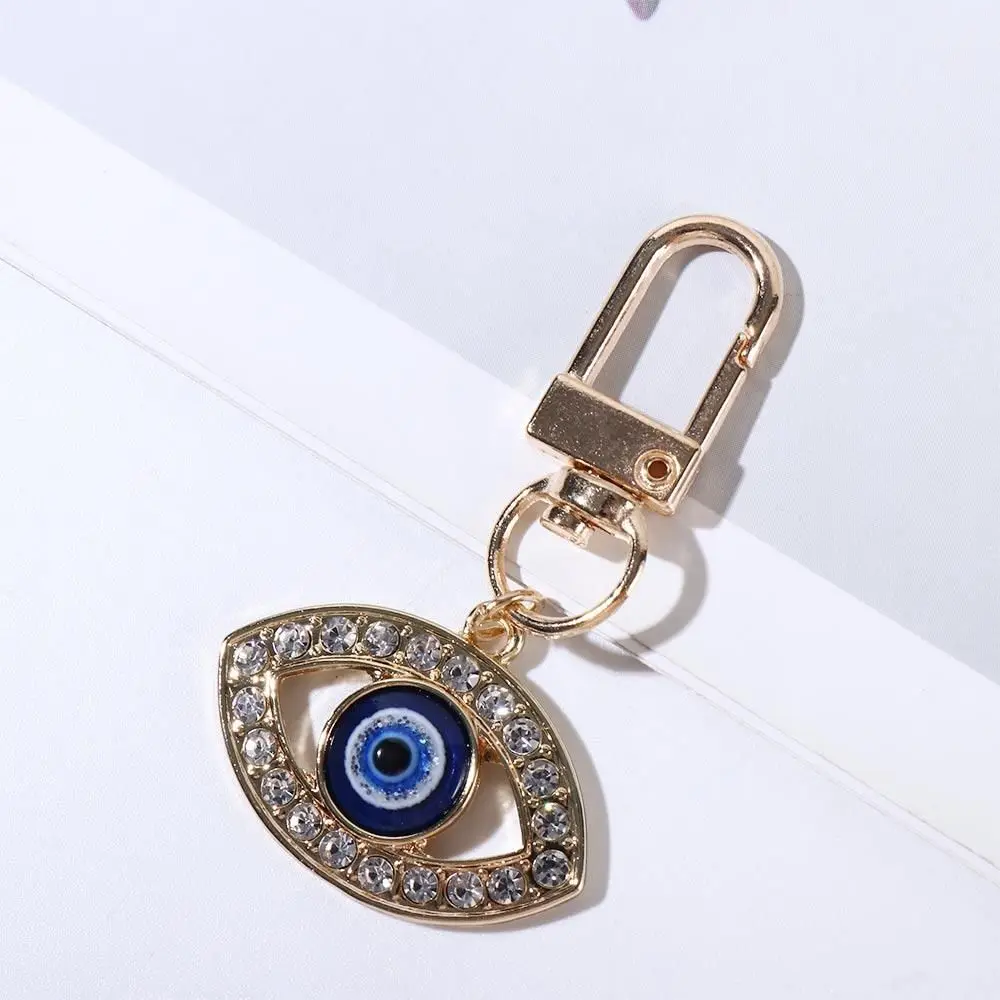 DIY Trinkets Car Keyring Cartoon Evil Eye Key Chain Amulet Evil Eye Keychain Buddha Hand Keychains Hamsa Hand Keyring