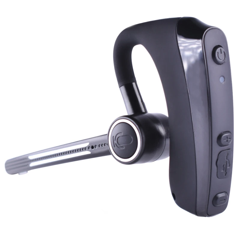 Wireless bluetooth earphone with two audio merge listen and separate talk function