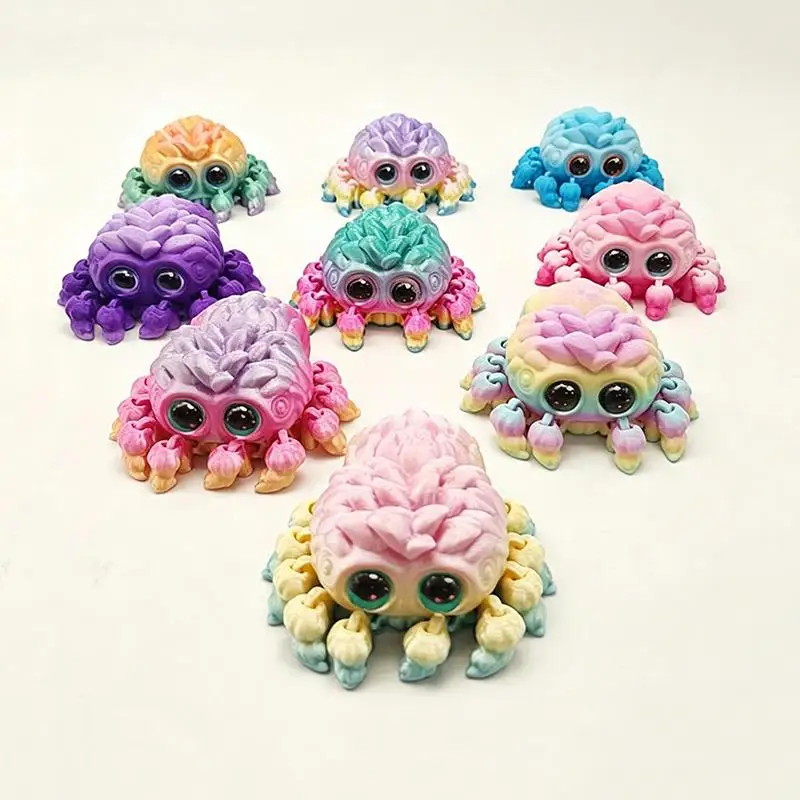 3D Printing Cute Spider Decorations, Biomimetic Animals, Movable Joints, Home Decorations, Desktop Decorations, Gifts
