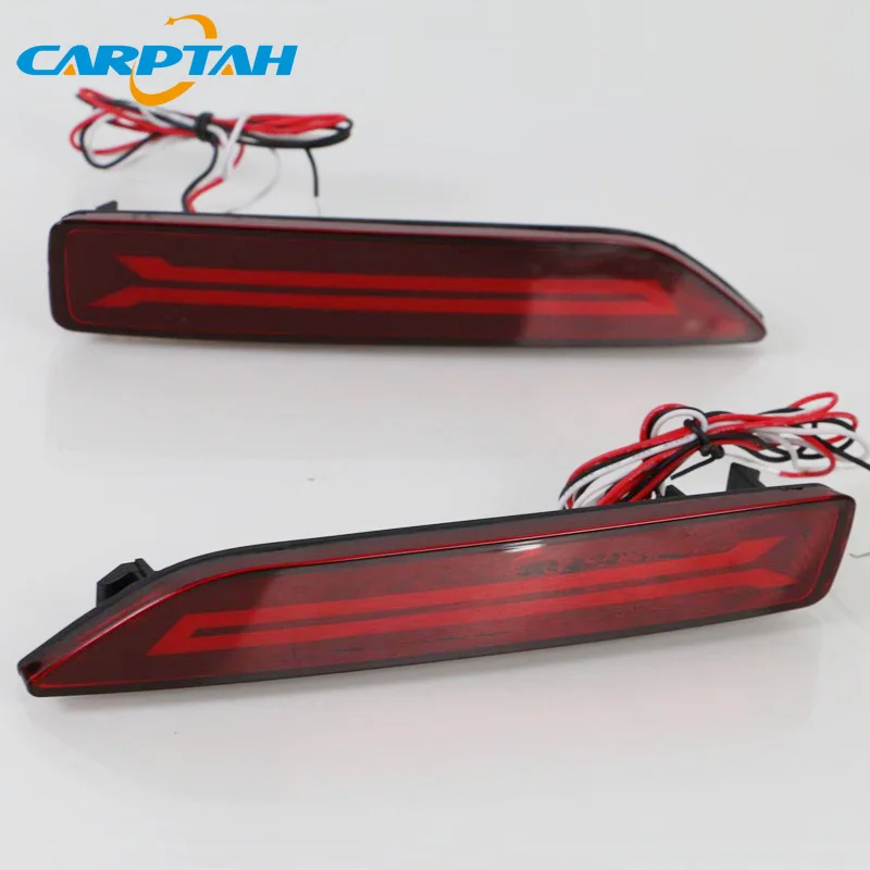 Car LED Rear Bumper Lamps For Honda BR-V BRV 2015 - 2020 Brake Light Turn Signal Backup Reflector Lamp Reverse Fog Taillights