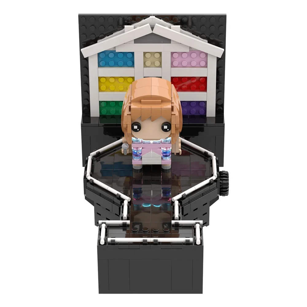 Gobricks MOC saint valentin Tayloreds BrickheadZ blocs de construction de petite scène modèle Figure briques bricolage assemblé jouet cadeau pour enfants