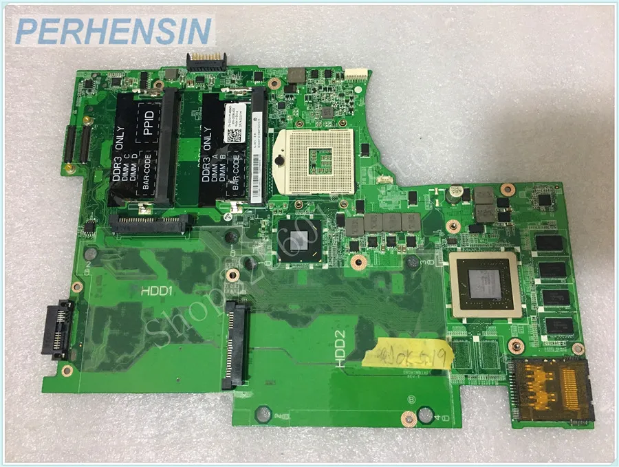 

For DELL For XPS 17 L702X Motherboard JJVYM 0JJVYM CN-0JJVYM DAGM7MB1AE0 Non-Integrated DDR3 100% WORK PERFECTLY