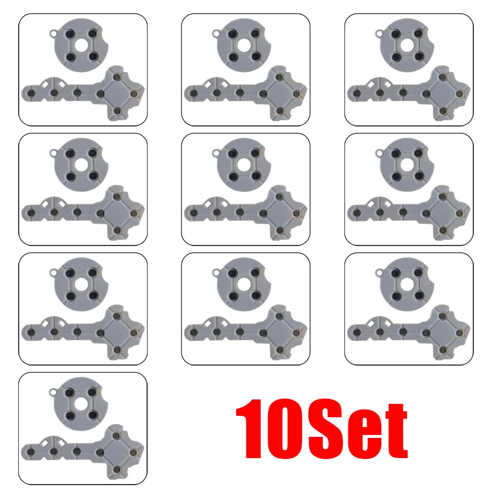 1/5/10 Sets Conductive Rubber Silicone Pads For Xbox 360 Wireless Controller Contact Button D-Pad Repair Parts