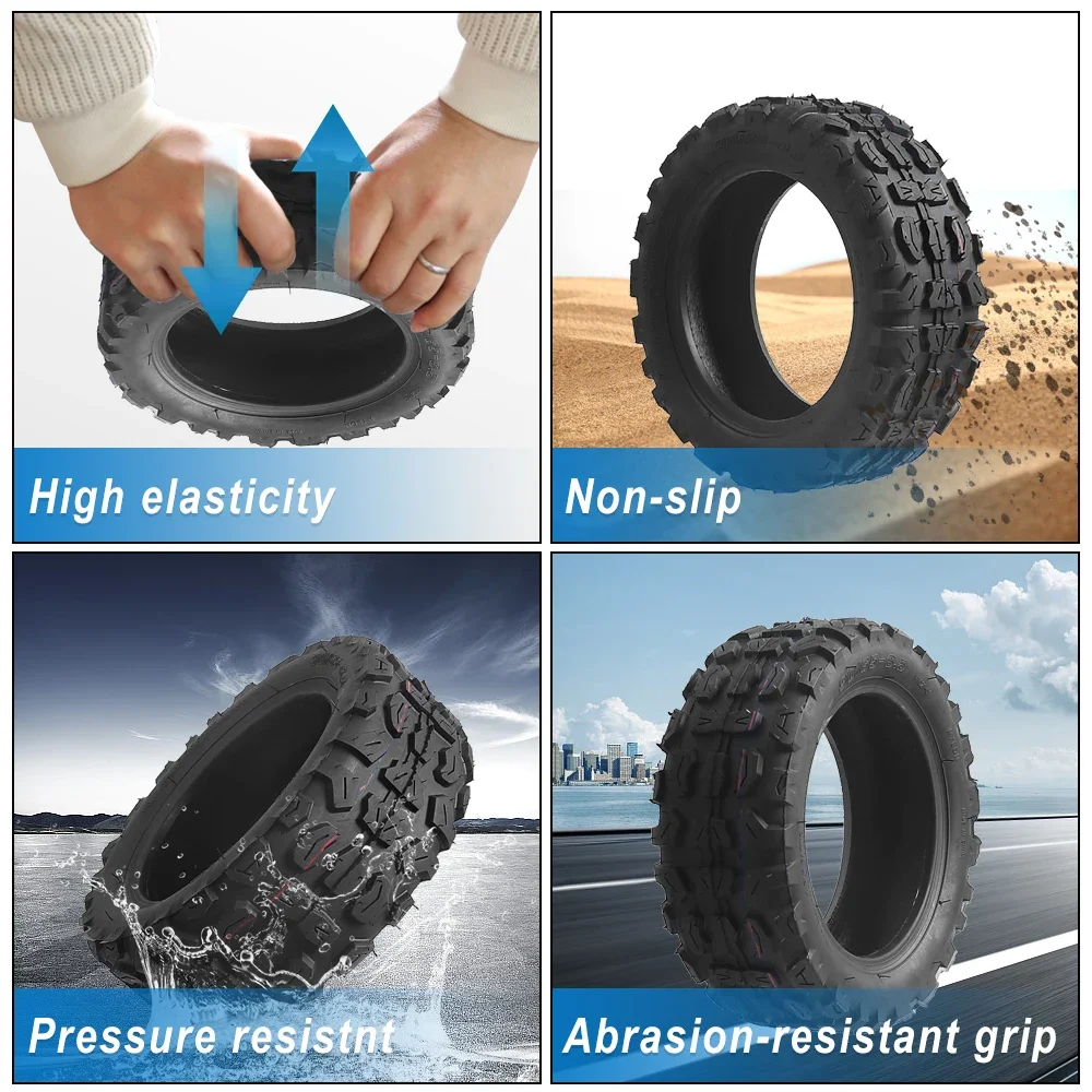 90/65-6.5 Schlauchloser Reifen für Dualtron Thunder Ultra, Kaabo Wolf Warrior 11, Zero 11X und Kugoo G Booster – Detail 8