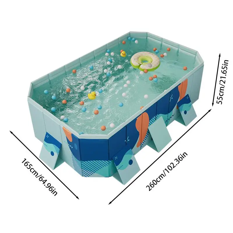 Swimming Pool Large Inflatable-free Portable Pool For Friends And Kids Bathing Tub Outdoor Indoor Supplies