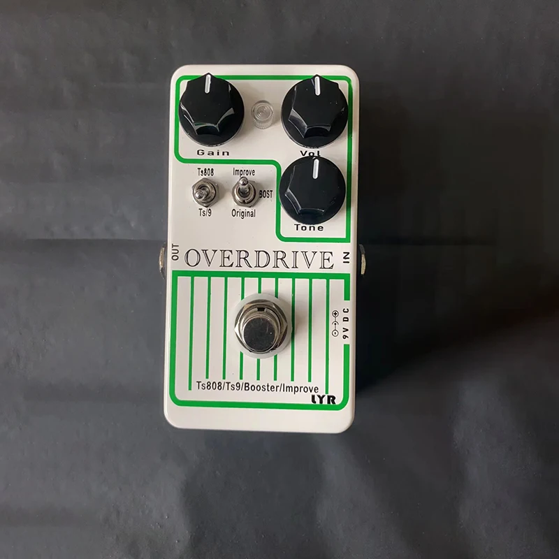 Ly-rock Ts808/ts-9 2-in-1 Guitar Single Block Effector Guitar Pedal