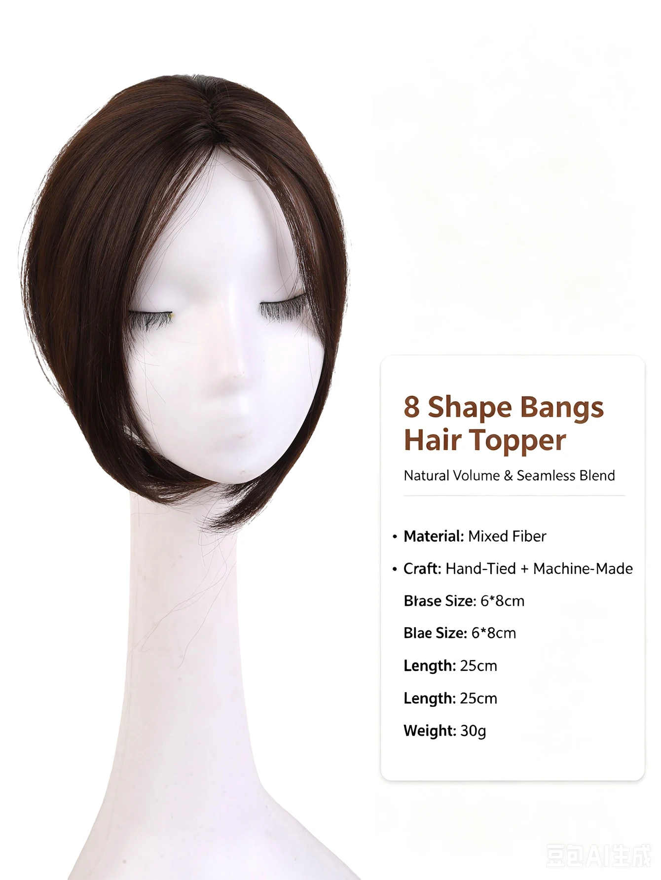 Thumbnail 4 - #7 Best Selling Clip-In Volume Hair Toppers
