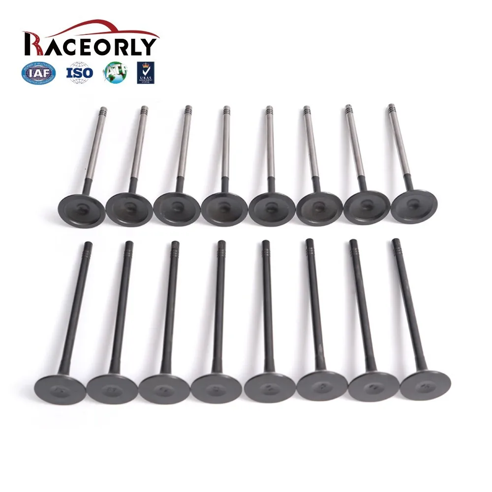 RACEORLY ENGINE INTAKE & Exhaust VALVE SET For Jaguar Land Rover AJ200 PT204