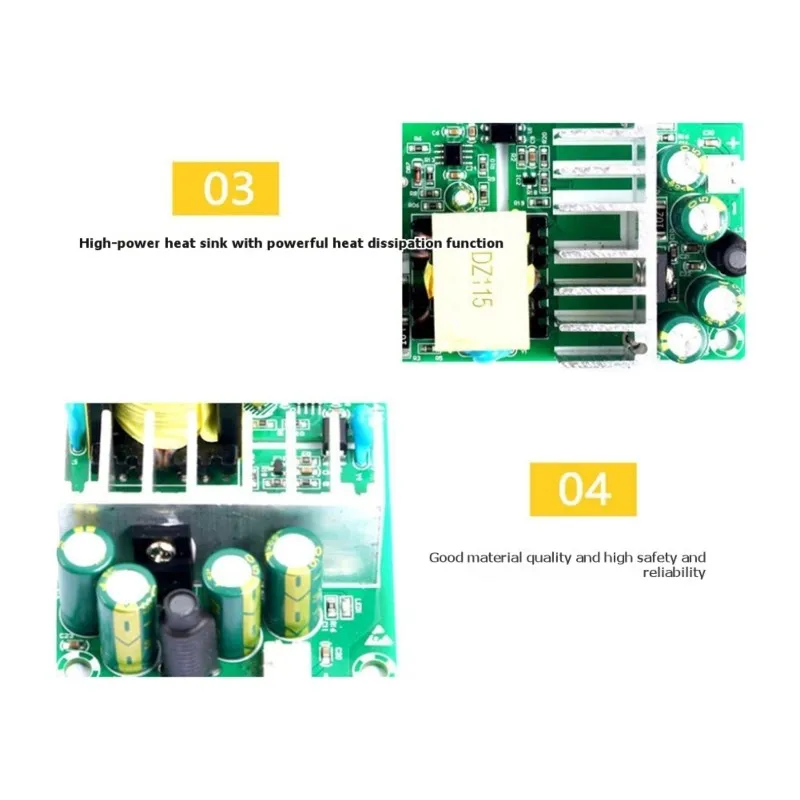 PHILE-AC 220V To DC 24V 4A-100W High-Power Switching Power Supply Module-Industrial Quality Power Board