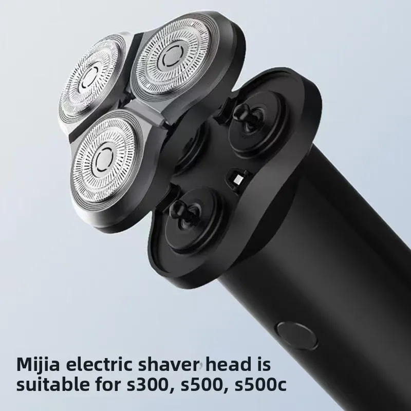 1Pcs Replacement Shaver Head Suitable for Xiaomi Mijia S500 S500C Electric Shaver Razor Blade Dry Wet Shaving Machine Blade