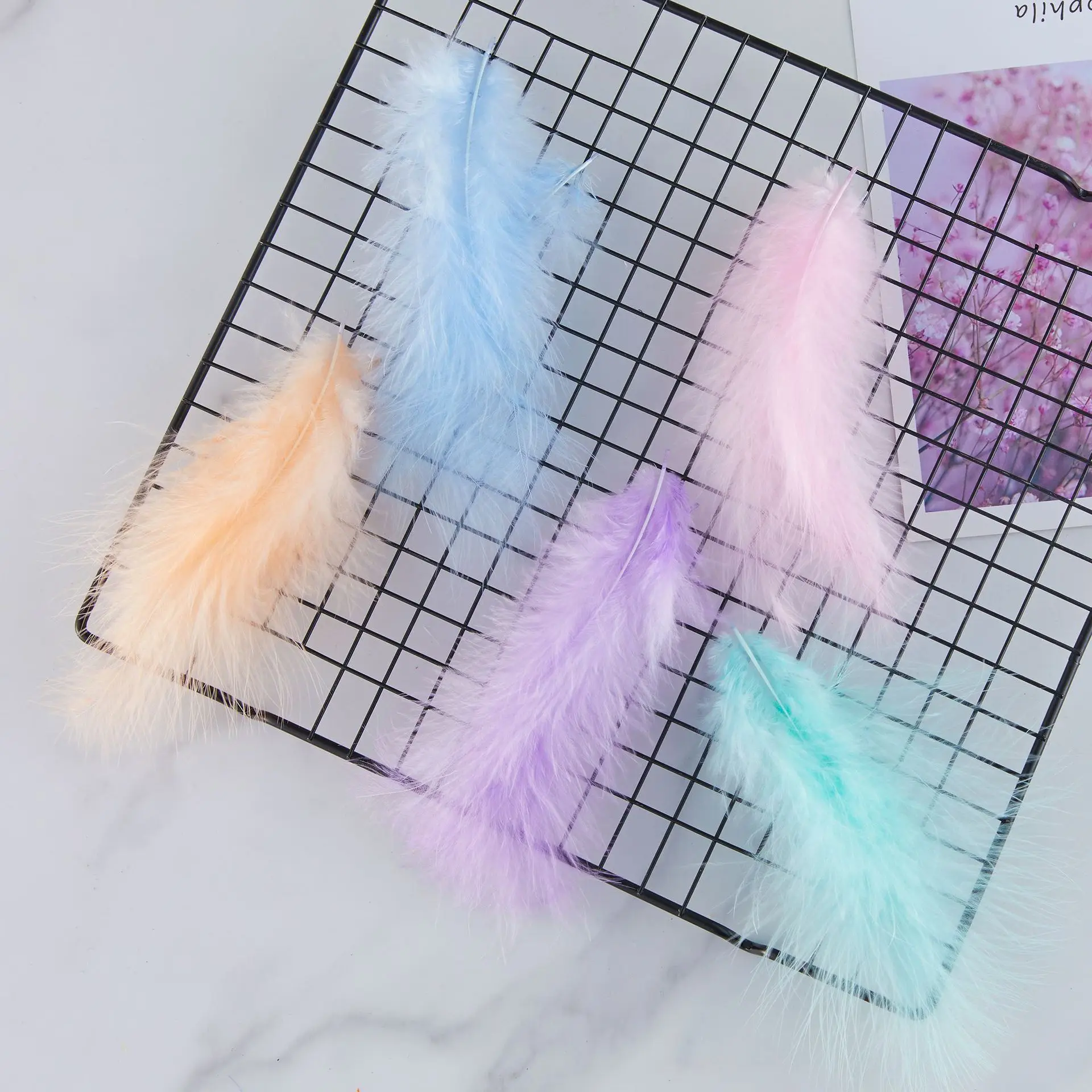 Wholesale 10-15CM Marabou Feathers Decorativas Plumas for Craft earings-Jewelry-Making-Decoration-Needlework-Accessories