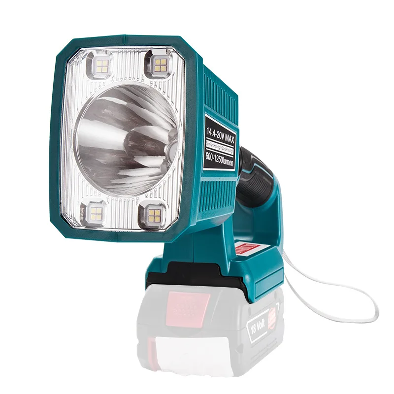 Spotlights Work Light 18w For Bosch 18V Li-Ion Battery Flashlight with USB Outdoor Lighting Portable LED Lamp (NO Battery)
