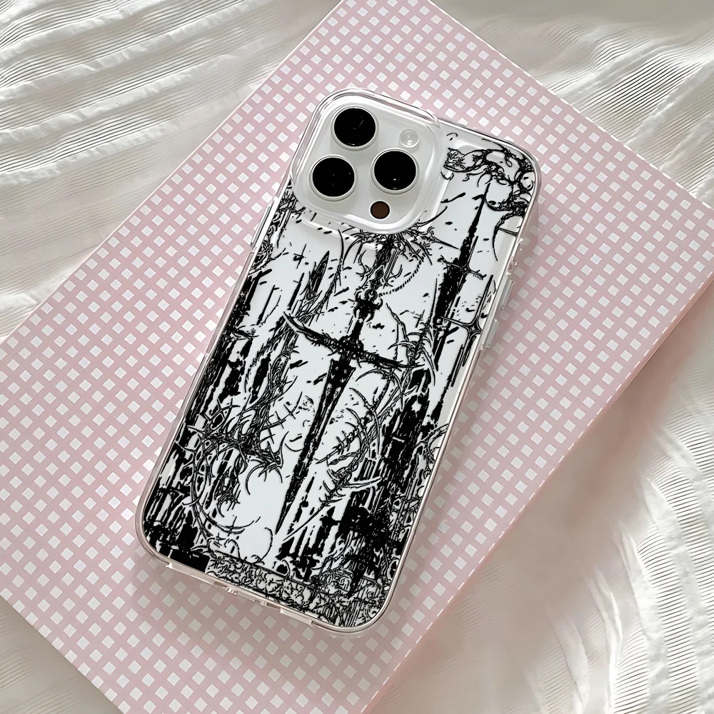 HOT Coole Dunkle Gotische Kreuz-Markierung Handyhülle für Samsung Galaxy A37 A57 A16 A07 A17 A36 A26 A56 A55 A54 A24 A14 A06 A05 A13 4G 5G – Detail 5