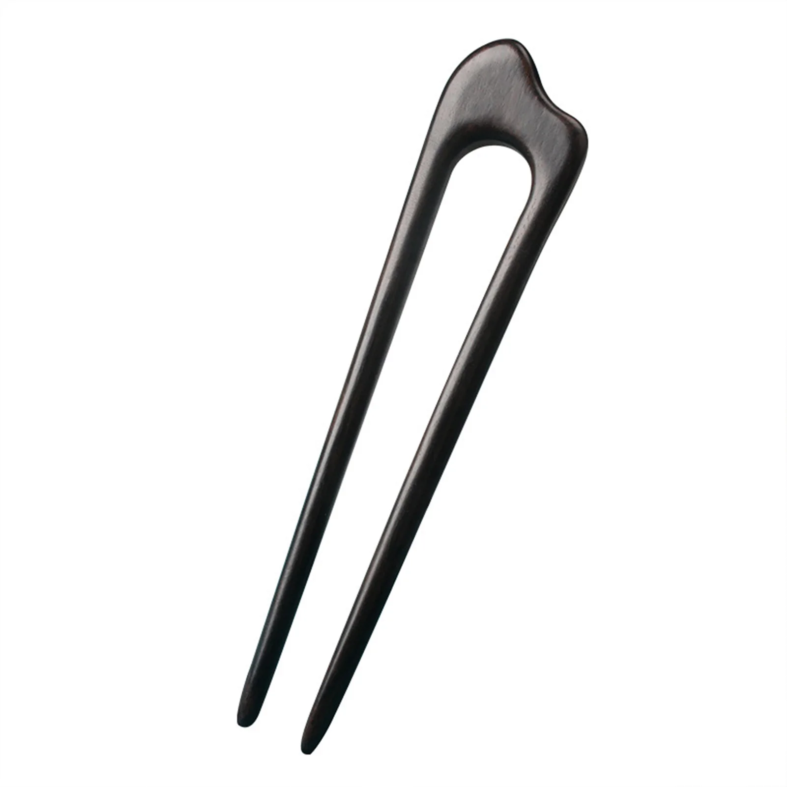 Simple Chinese Hair Sticks Wooden U Shaped Hair Forks for Women Hair Bun Maker Hairpins Accessories Retro Fashion Headpieces view 4