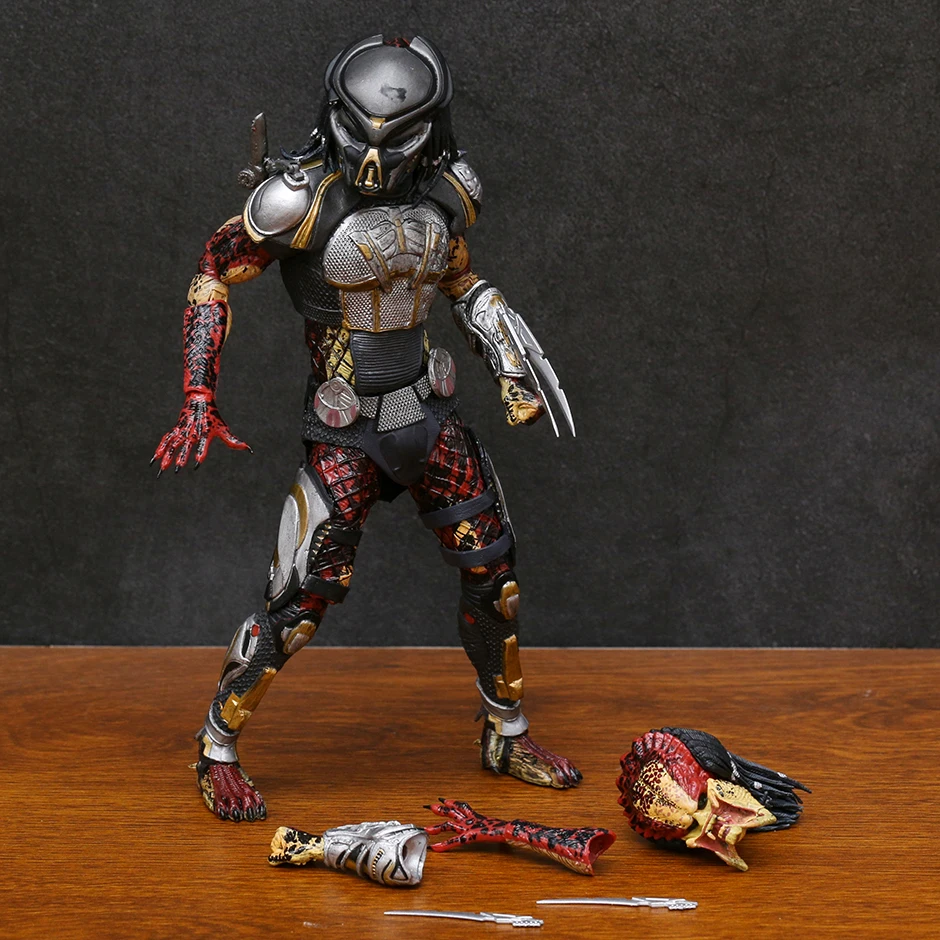 

Neca Reel Toys The Predator 2018 Fugitive Predator PVC Collection Action Figure Figurine Toy Model