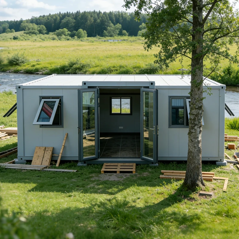 Prefab Container Home 20FT 40FT Modular Luxury Modern Prefab Waterproof Eco Friendly Living Room Prefabricated Container House