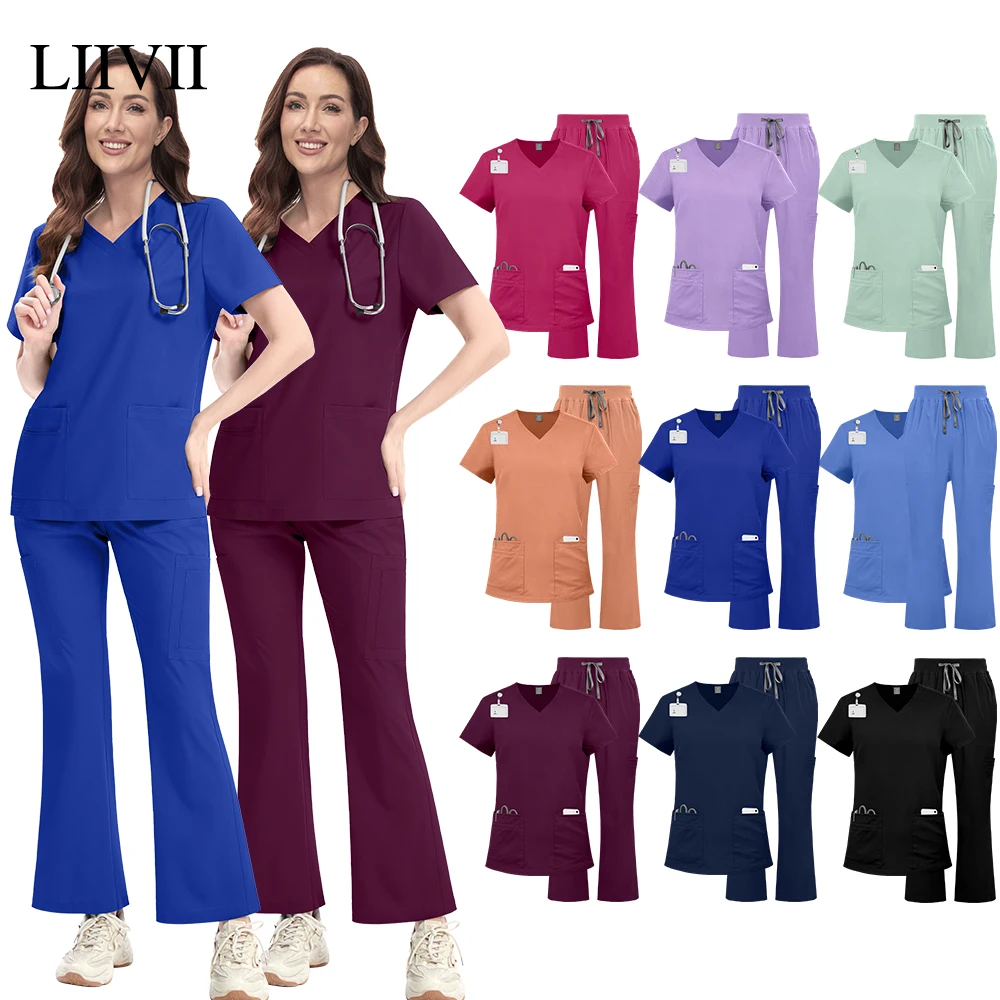 esfoliantes-uniforme-cirurgico-enfermeria-conjunto-medico-calcas-superiores-hospital-enfermeira-uniforme-clinico-workwear-salao-de-beleza-spa-ternos