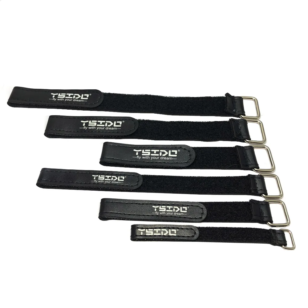 5pcs 10X150mm 15X200mm 20x250mm 20x300mm Magic Sticker Tape Nylon Lipo Strap Belt Reusable Cable Tie Wrap for FPV RC Battery