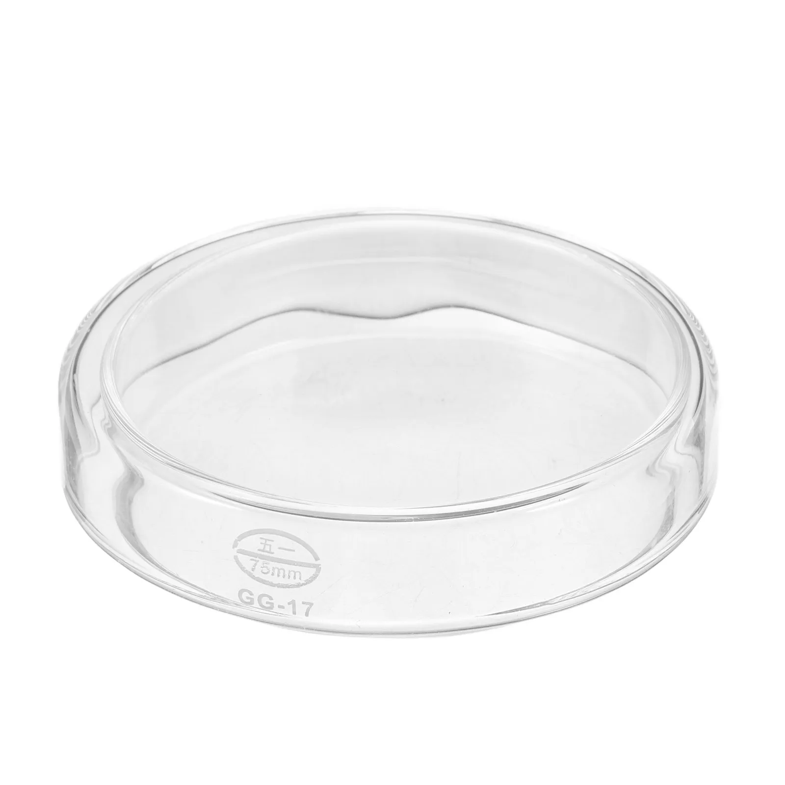 1 Conjunto de Placas de Petri de Vidro Espessadas Transparentes para Observação de Crescimento Celular, Suprimentos de Laboratório, Placas de Petri a Granel