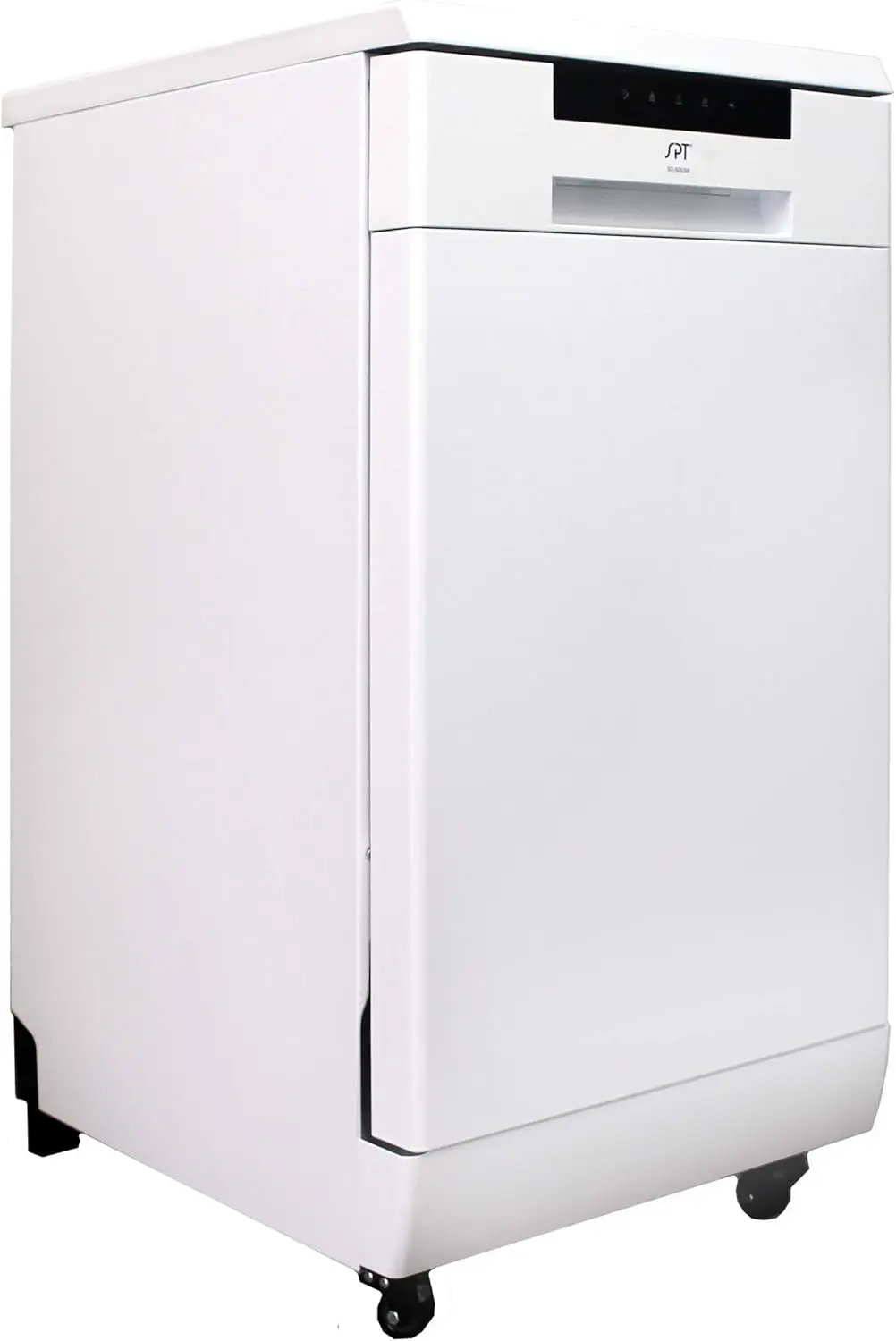 SD-9263W 18″ Wide Portable Dishwasher with ENERGY STAR, 6 Wash Programs, 8 Place Settings and Stainless Steel Tub – White