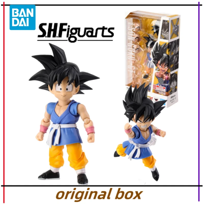 

Фигурка Bandai, модель дракона жемчуга SHF, Подростковый сын Гоку Гт, Аниме фигурки, игрушки, коллекционный подарок для детей, подлинный новый Неоткрытый