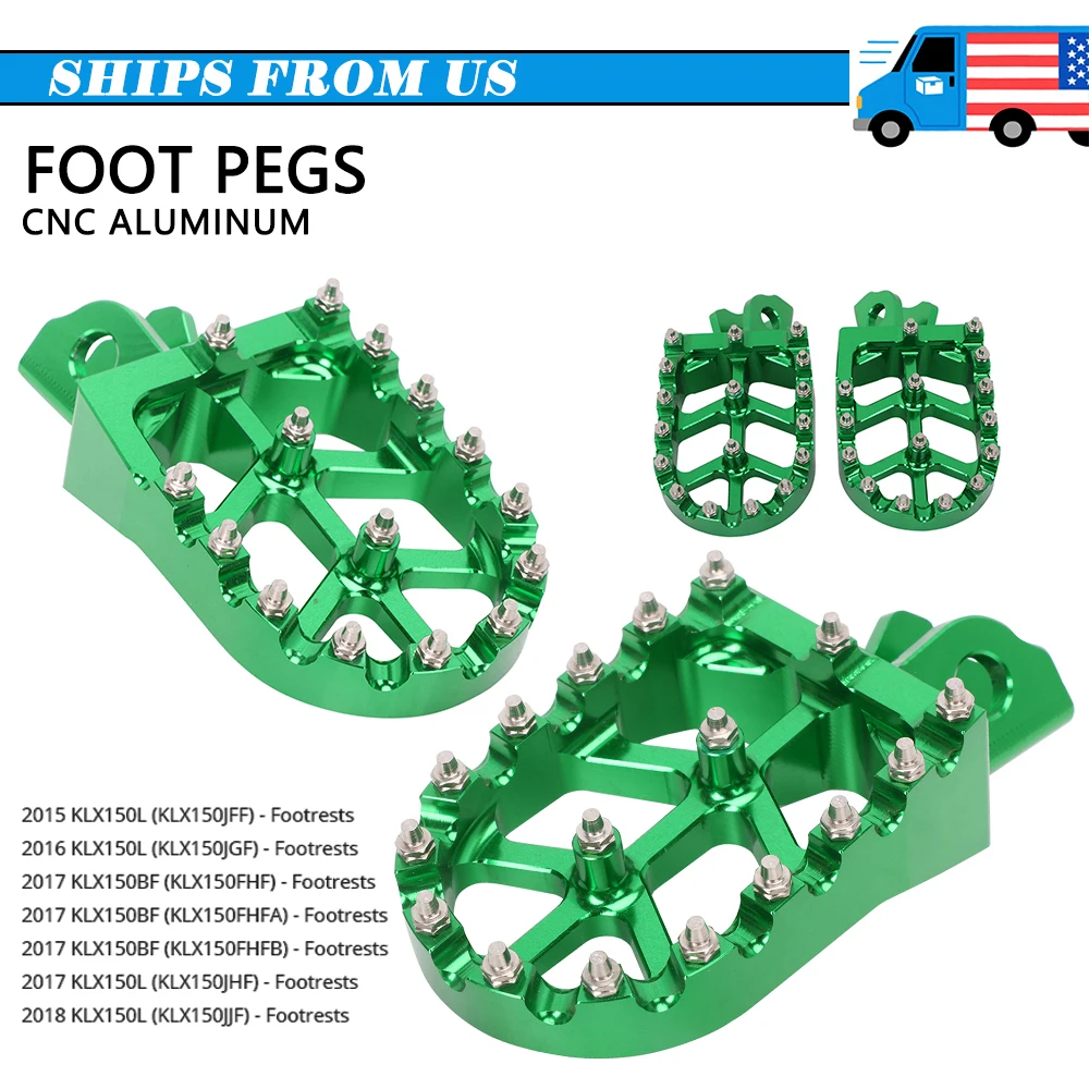 

Подножки, педали, аксессуары для мотоциклов для Kawasaki KLX150L 2014-2021 KLX150BF 2017 KLX230 230R 230S 2020-2023 Dirt Bike