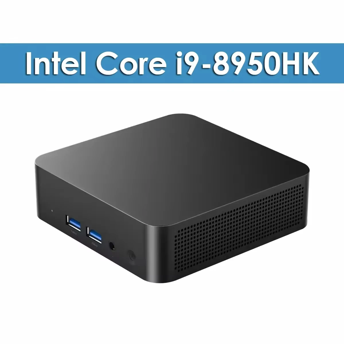 Portable Mini PC Windows 11 Core i9 8950HK Desktop Computer 16GB LPDDR4 1TB/2TB M.2 SSD WIFI6 BT5.2 Ultra Small Pocket PC gamer
